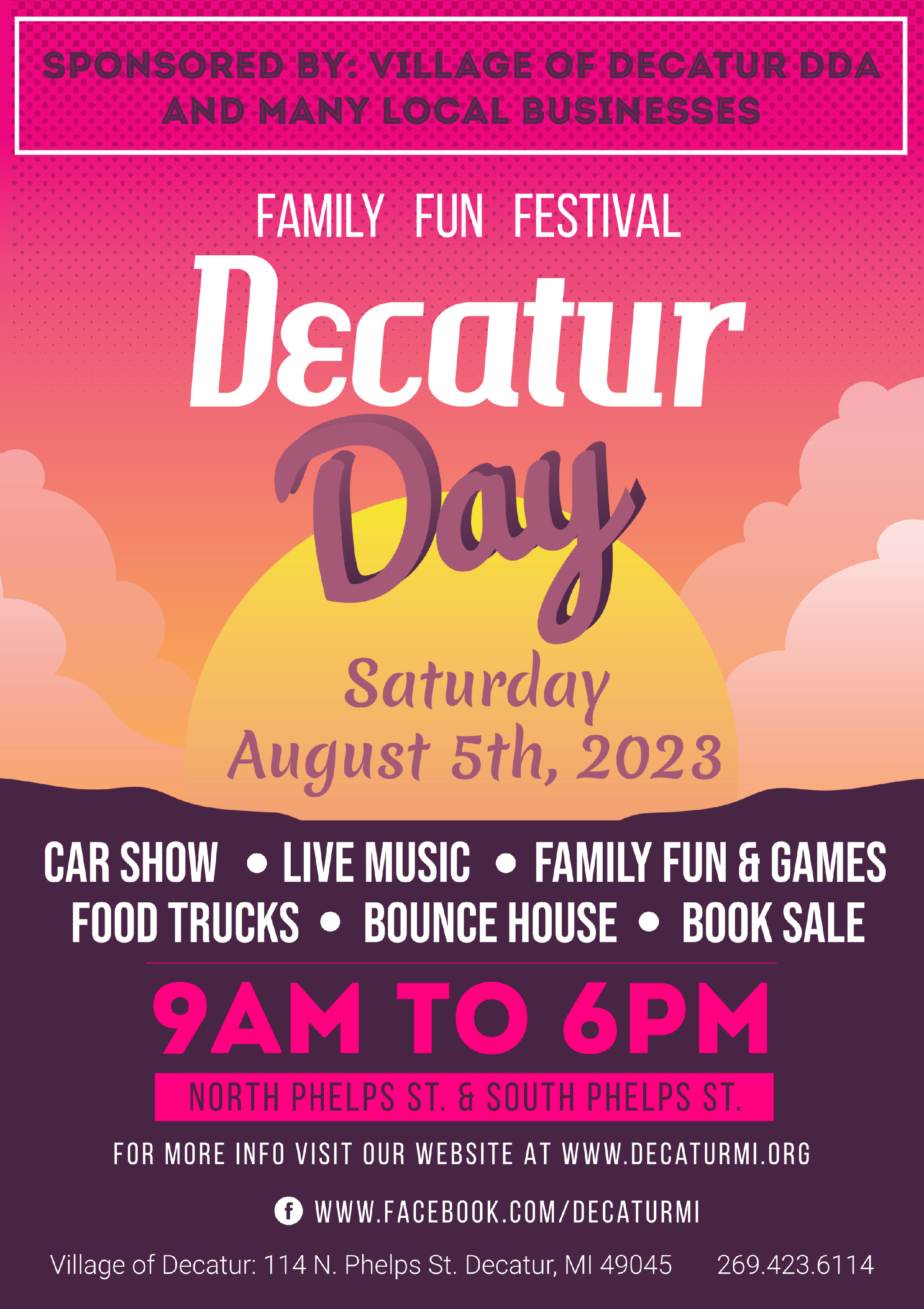Decatur Day Flyer